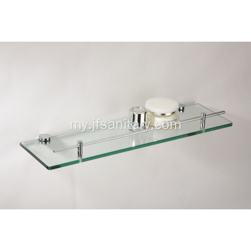 ရေချိုးခန်းနံရံ Mount Chrome Towel Shelf